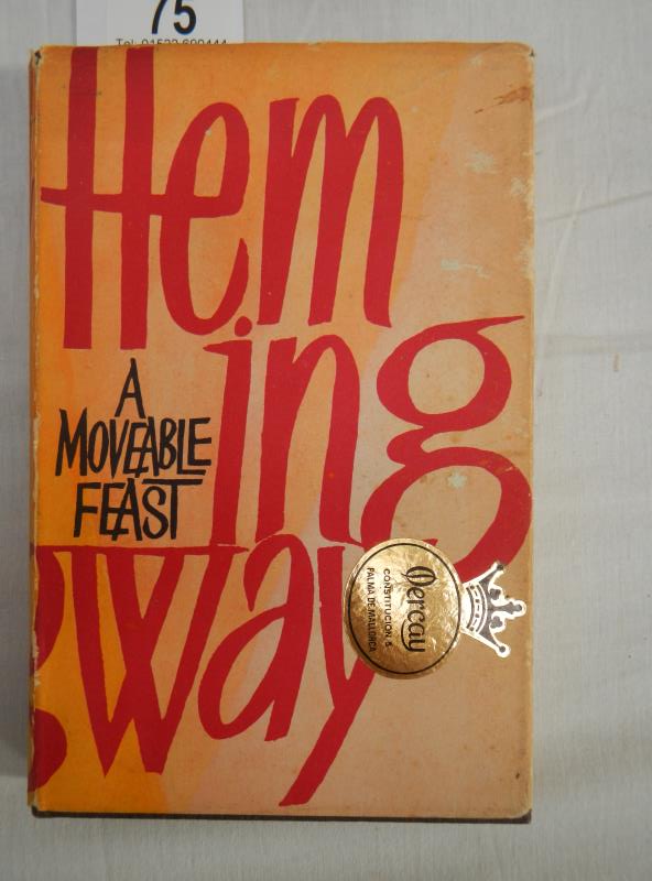 Hemingway, Ernest - A Moveable Feast, 1st Ed with dj, Jonathan Cape, 1964 - Bild 2 aus 6