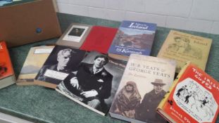 Irish writers - a collection of books on Irish writers (approx 40 volumes)