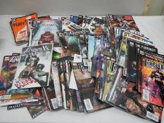 130 Punisher comics and mini-series and 15 Max Fury comics