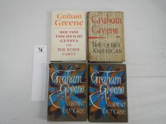 Greene, Graham - 4 1st Edition novels: The Quiet American,