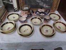 4 items of Arthur Wood Imari style tea ware and a quantity of Wood & Sons Sherborne tea ware