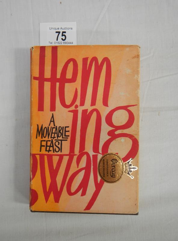 Hemingway, Ernest - A Moveable Feast, 1st Ed with dj, Jonathan Cape, 1964
