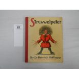 The English Struwwelpeter or Pretty Stories and Funny Pictures by Dr Henricj Hoffman,