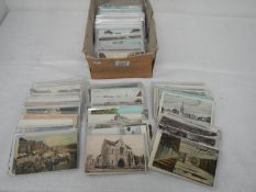 A box of over 250 postcards on Nottingham and Nottinghamsshire