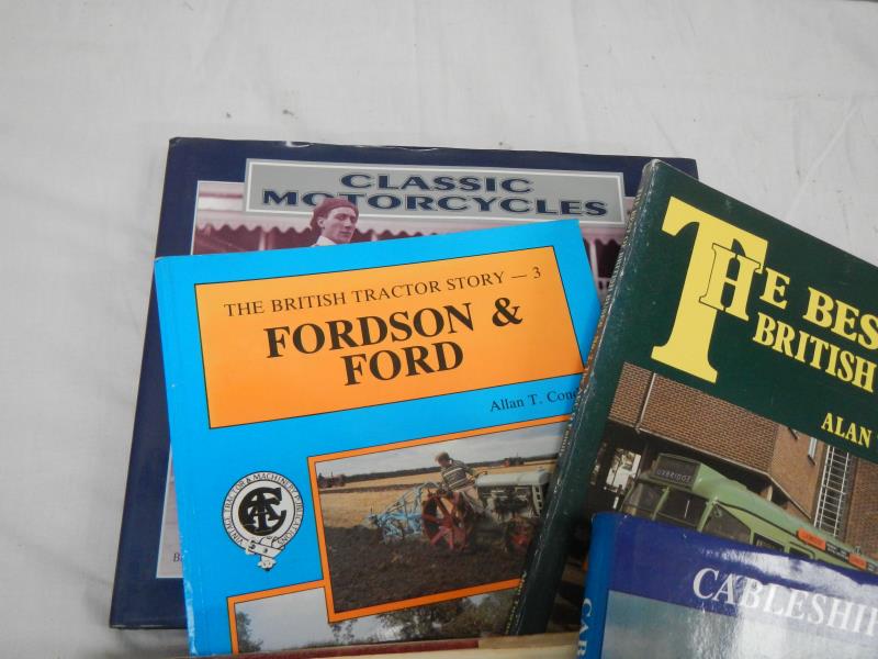 Transport related - 5 books on Ships, Railways, Buses, Tractors and Motorcycles by authors - Bild 4 aus 4