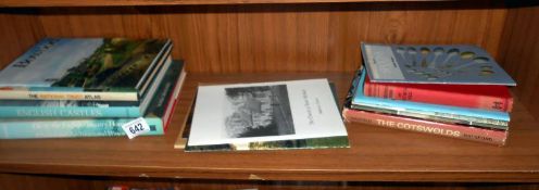 A quantity of books and guides including National Trust interest