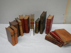 Antiquarian - A quantity leather bound includes Winston Churchill