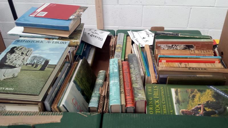 English and Welsh topographical books. A large quantity to include Wainwright. Approx 200 volumes in