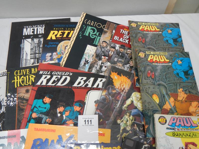 A collection of graphic novels including adult, Rank Xerox, Paul etc - Bild 2 aus 3