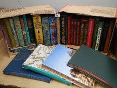 28 Folio Society Books including Seven Pillars of Wisdom, The Voyage of the Beagle, Wonders of the