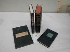 4 books on Prisons including Prisons and Reformatories at Home and Abroad, July 1872 (reprinted