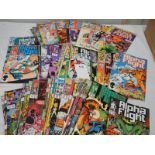 Approx 90 Marvel Alpha Flight comics