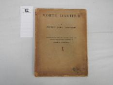 Morte D;Arthur by Alfred Lord Tennyson, designed Alberto Sangorski, Chatto & Windus,