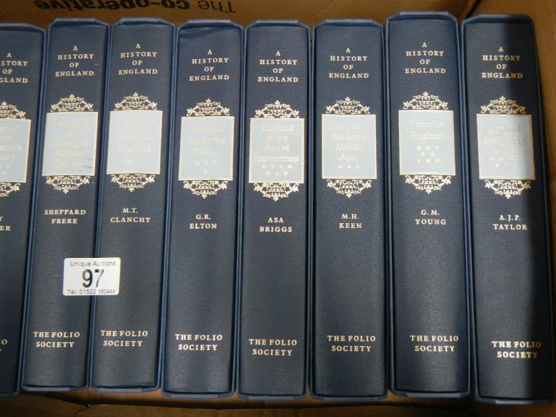 Folio Society Books A History of England in 12 volumes all in slipcase - Bild 3 aus 3