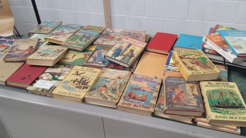 Enid Blyton- a large collection of works, some in jackets and some firsts