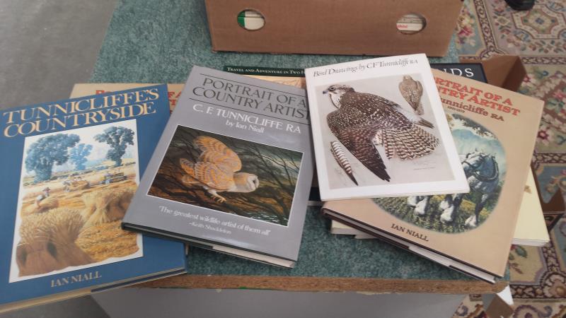 C F Tunnicliffe - 8 books illustrated by Charles Tunnicliffe
