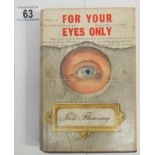 Fleming, Ian - For Your Eyes Only, 1st Edition,