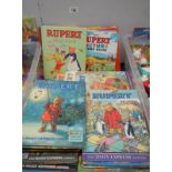 Over 40 Rupert the Bear annuals mainly 1960s, 1970s and earlier The Monster Rupert,