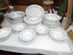32 pieces of Johnson's dinner ware