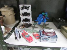 A mixed lot of die cast etc