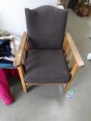 A small armchair