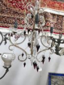 An old chandelier for restoration