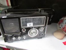 A Sterling International radio and one other