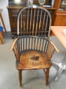 An old Windsor chair