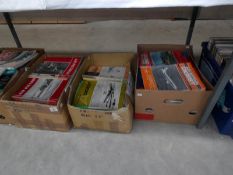 4 boxes of aircraft magazines