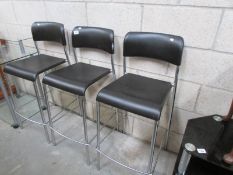 3 high bar stools