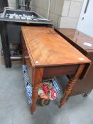 A mahogany Pembroke table