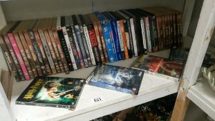 A quantity of Dvd's & computer games