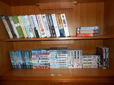 A quantity of military novels
