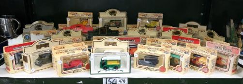 Approximately 40 Lledo die-cast models