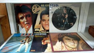 6 Elvis LP records