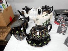 7 Victorian teapots