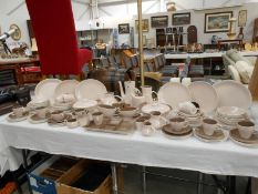 Over 90 pieces of Poole pottery dinner & tea ware