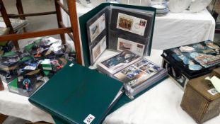 2 albums of benham First day covers on second world war & an album of Royal mail first day covers