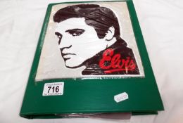 A collection of Elvis 45rpms
