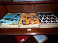A quantity of 1960s Punch magazines