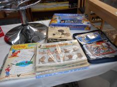 A collection of Disneyana including vintage Mickey Mouse radio in box (not working),