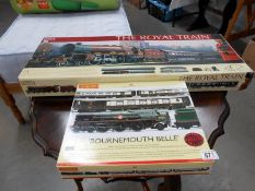 A Hornby Railways '00' gauge train pack R2300 Bournemouth Belle and R1045 The Royal Train Set