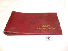 An album of year 2000 Jersey Channel Islands presentation stamp sets