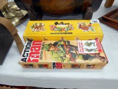 A boxed Palitoy action man & boxed Pelham puppet