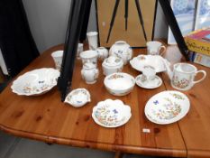 A quantity of Aynsley cottage garden china