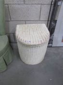 A Loom linen bin