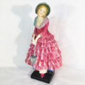An early Royal Doulton figurine, Priscilla,
