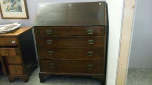 A mahogany bureau