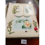 A Victorian scrap book