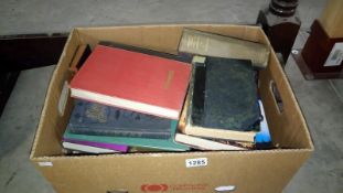 A good collection of books, mixed, first editions,